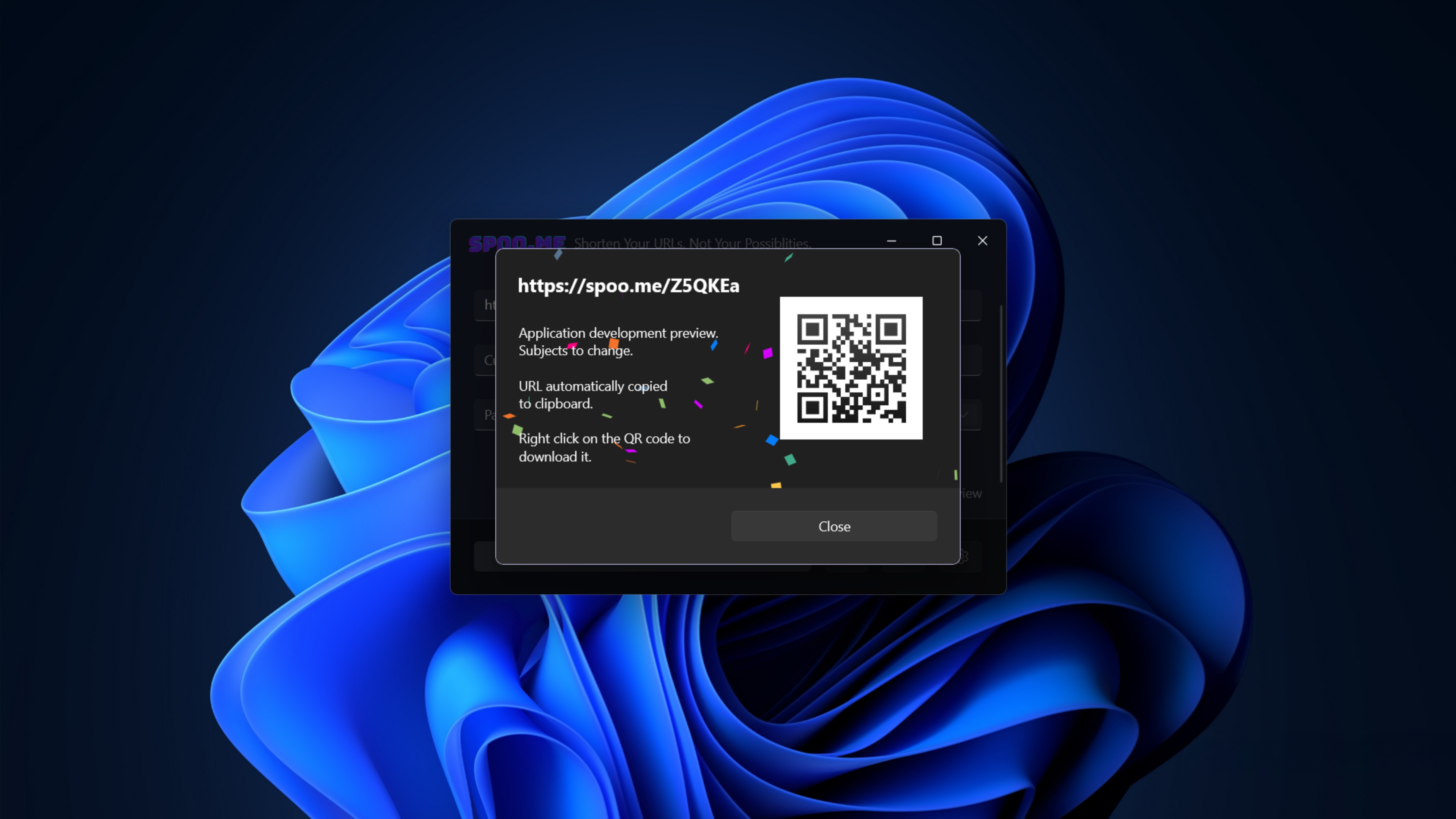 Shaf for Windows screenshot